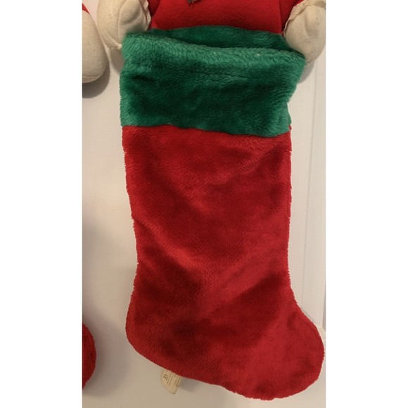 Vintage Christmas Stockings Santa Claus and Mrs. Claus Chosun International READ - Picture 8 of 16